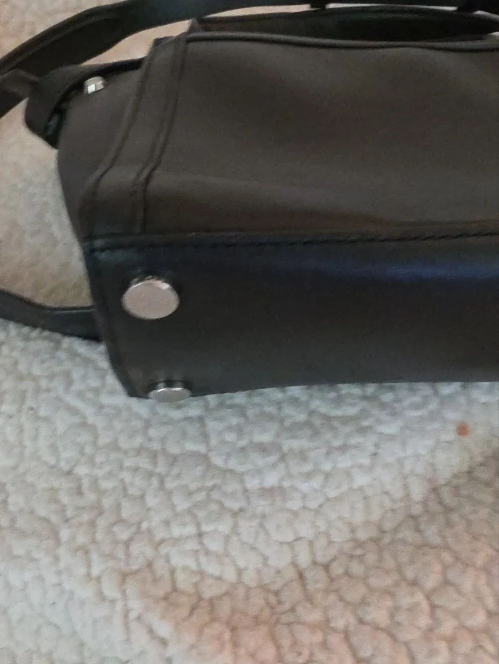 Michael kors  Black & Navy Velvet Crossbody Shoulder Bag